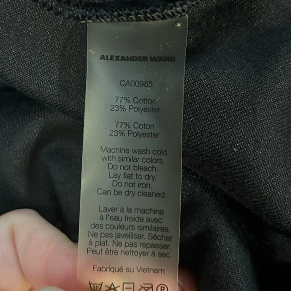 NWT T by Alexander Wang Velvet Cocktail Dress - Picture 8 of 8
